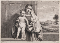 KG 05589
<br/>
Madonna ("Zigeunermadonna")
<br/>
<em>Lisebetten, Pieter van (1630-1678)</em>